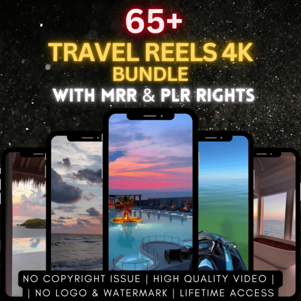 65+ Travel Reels Bundle 4k