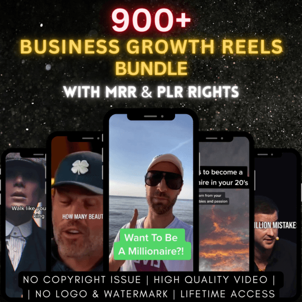 900+ Business growth Reels Bundle