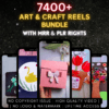 7400+ Art & Craft Reels Bundle