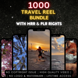 1000 Travel Reels Bundle