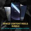 1200+ Space Content Reels Bundle