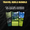 1000 Travel Reels Bundle